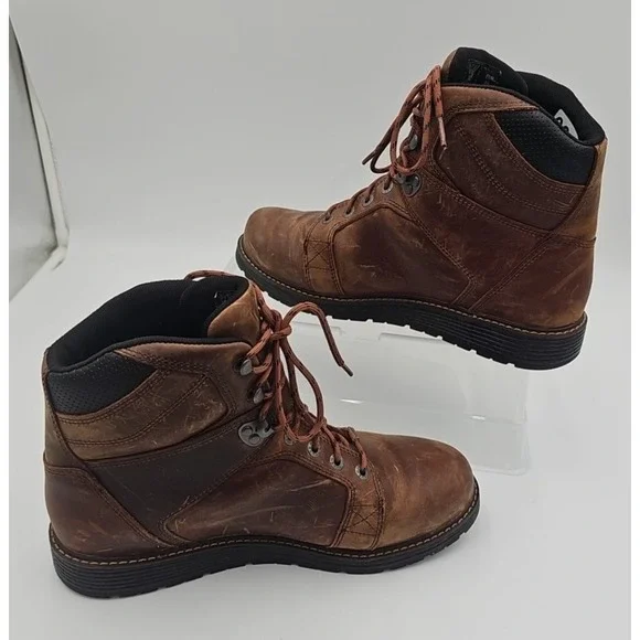 Wolverine Hellcat Ultraspring Wedge W880184 Men's US 12 M Boots Brown Leather - Picture 2 of 7